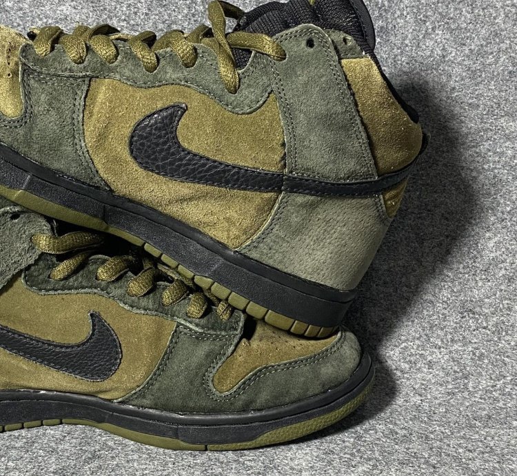 Rare Nike Sb Hulk Dunk High Pro 2003 8 5 Us