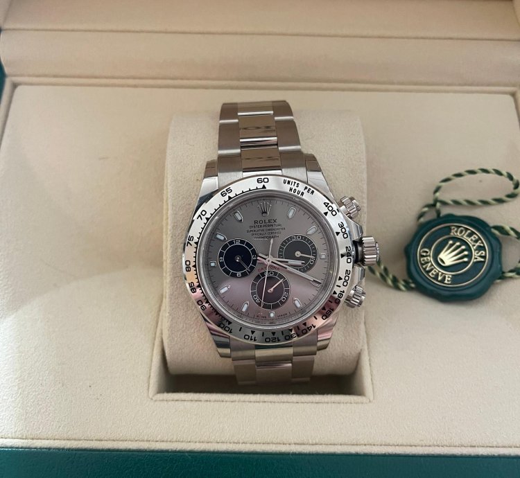 Rolex Daytona Unworn Rolex Ghost White Gold Daytona