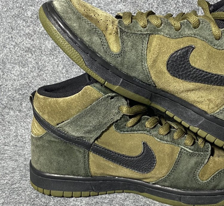 Rare Nike Sb Hulk Dunk High Pro 2003 8 5 Us
