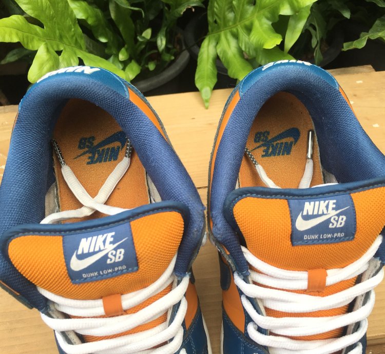 Rare Sample Nike Sb Dunk Low Sunset French Blue 2010