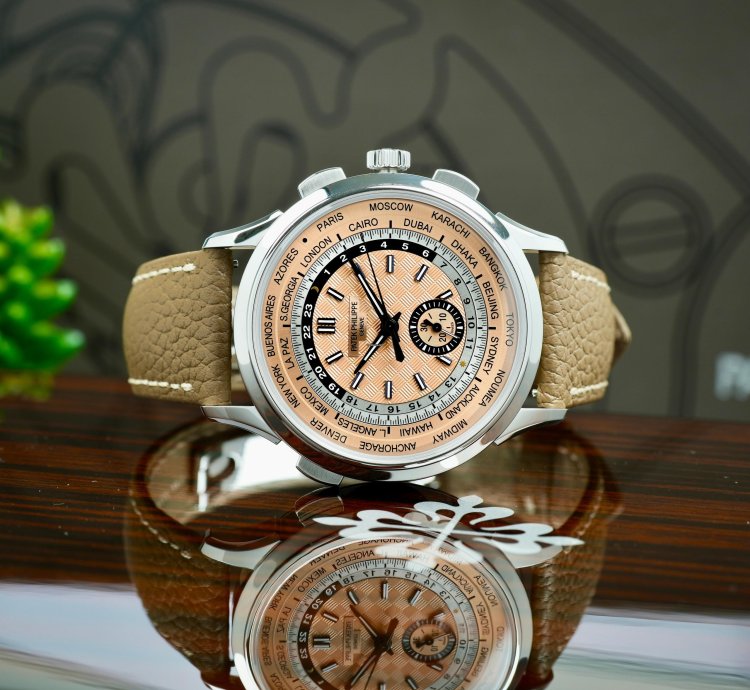 Patek Philippe World Time Chronograph Complications World Time Chronograph Flyback 5935a-001 Complete