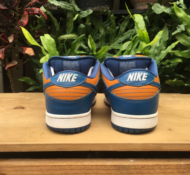 Rare Sample Nike Sb Dunk Low Sunset French Blue 2010