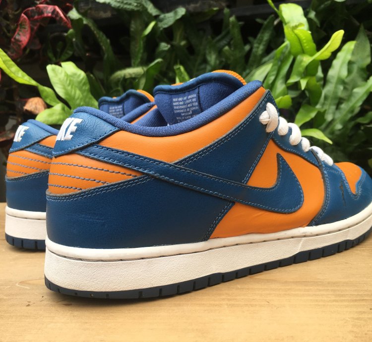 Rare Sample Nike Sb Dunk Low Sunset French Blue 2010