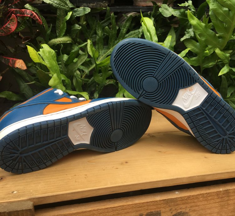 Rare Sample Nike Sb Dunk Low Sunset French Blue 2010