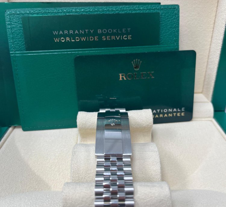 Rolex Sky-dweller White Rolesor Sky-dweller Watch - White Index Dial - Jubilee Bracelet 326934