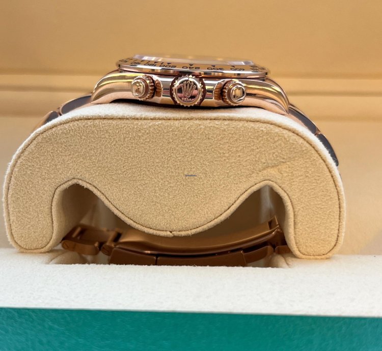 Rolex Daytona Unworn Rose Gold Daytona Black Dial 126505
