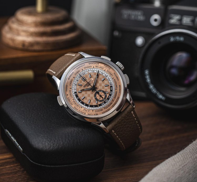 Patek Philippe World Time Chronograph Flyback 41 Mm Ref 5935a-001