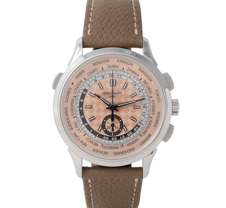 Patek Philippe World Time Chronograph Flyback 41 Mm Ref 5935a-001