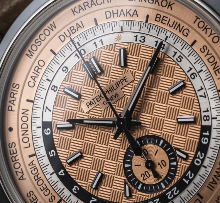 Patek Philippe World Time Chronograph Flyback 41 Mm Ref 5935a-001