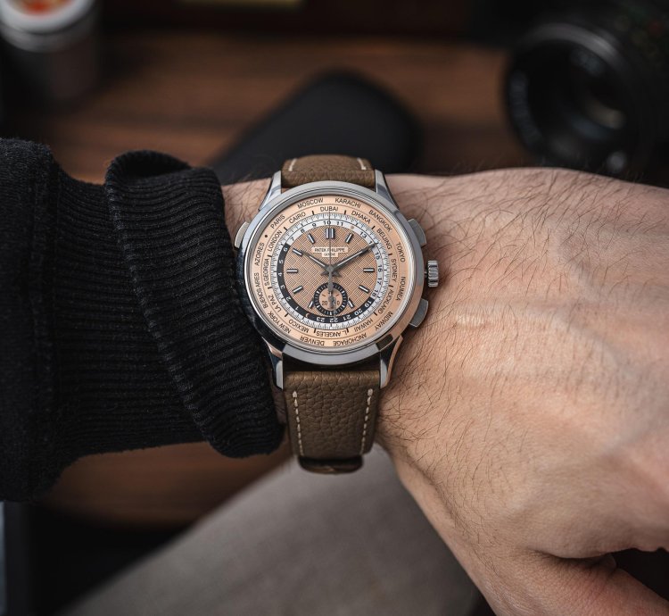 Patek Philippe World Time Chronograph Flyback 41 Mm Ref 5935a-001