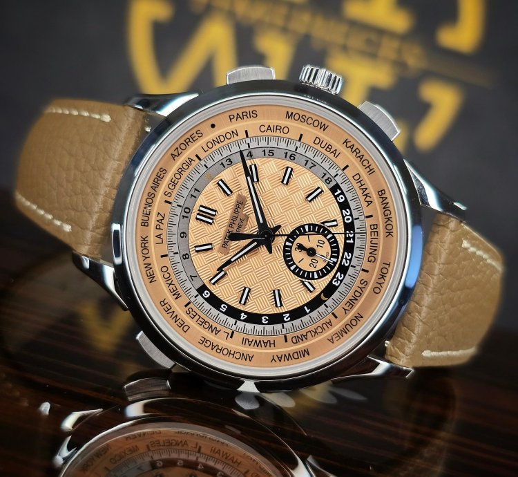 Patek Philippe World Time Chronograph Flyback 5935a World Time Complications