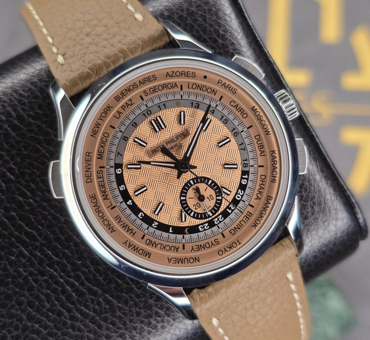 Patek Philippe World Time Chronograph Flyback 5935a World Time Complications