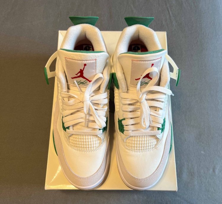 Nike Air Jordan 4 Sb Pine Green Size 9 Dr5415 103