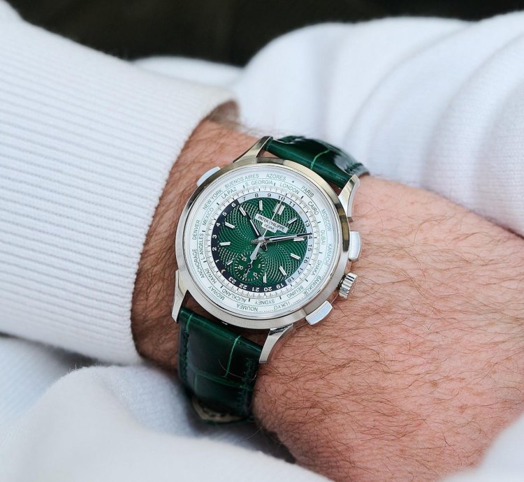 Patek Philippe World Time Chronograph Flyback Chronograph 5930p-001 Platinum