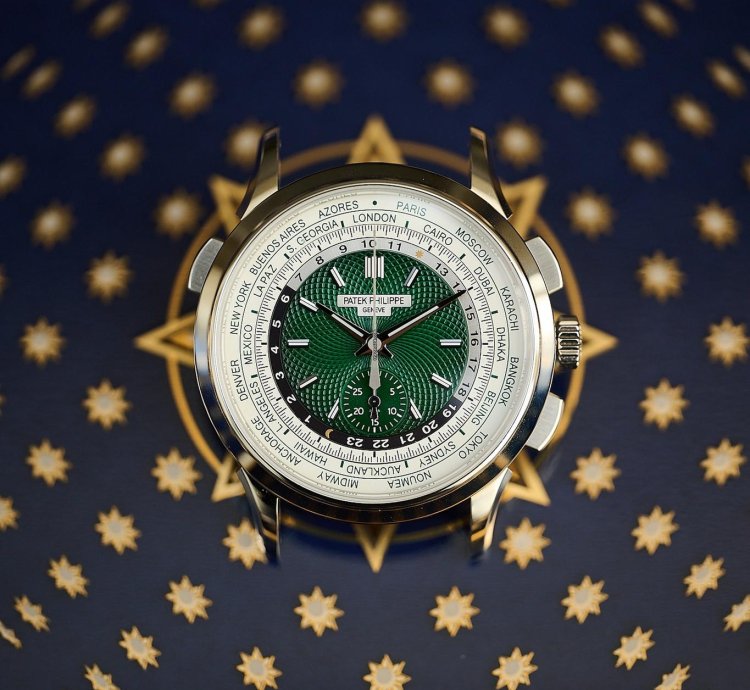 Patek Philippe World Time Chronograph Flyback Chronograph 5930p-001 Platinum