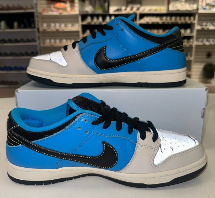 Size 11 - Nike Sb Dunk Low Pro Qs Instant Blue Hero