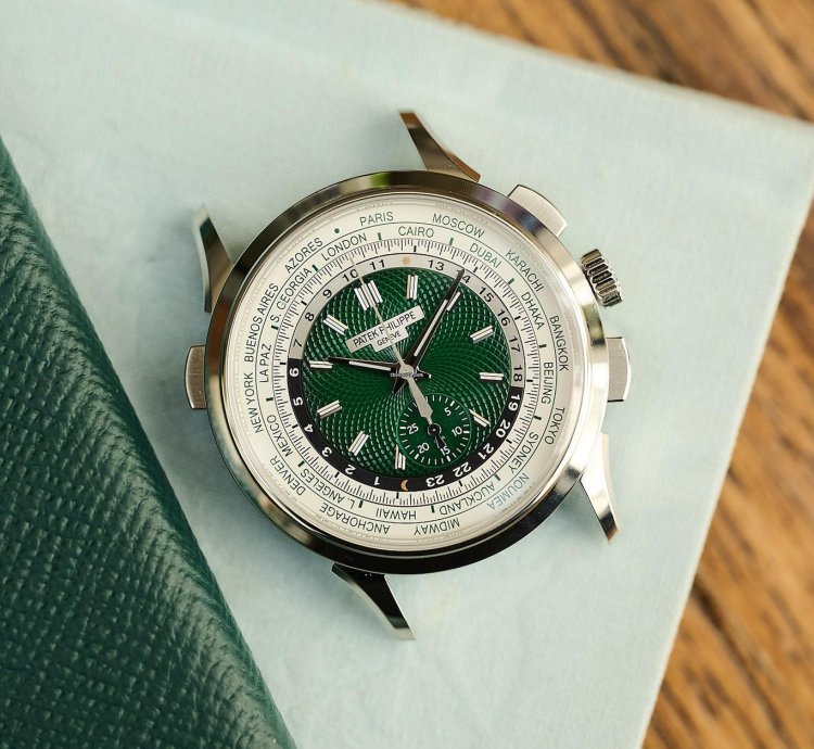 Patek Philippe World Time Chronograph Flyback Chronograph 5930p-001 Platinum