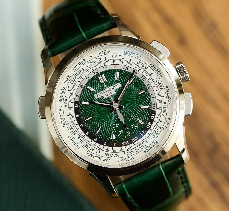 Patek Philippe World Time Chronograph Flyback Chronograph 5930p-001 Platinum