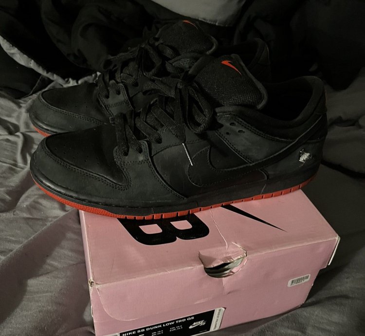 Size 11 5 - Nike Sb Dunk Low Pro Jeff Staple Black Pigeon
