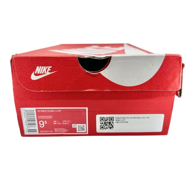 Dunk Low White Black 2021