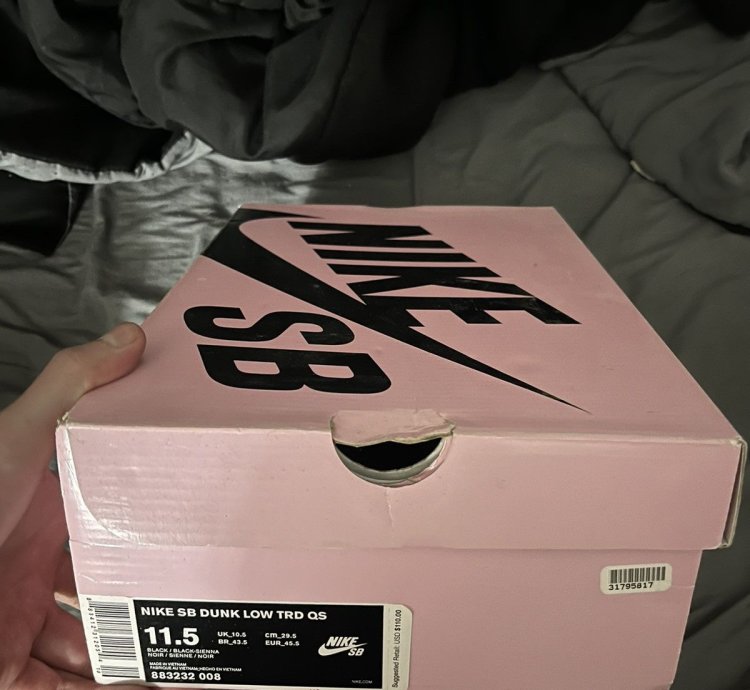 Size 11 5 - Nike Sb Dunk Low Pro Jeff Staple Black Pigeon