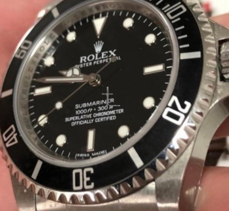 Rolex Submariner no Date Full Set Rrr Nuovo New 4 Scritte Cosc Stikered