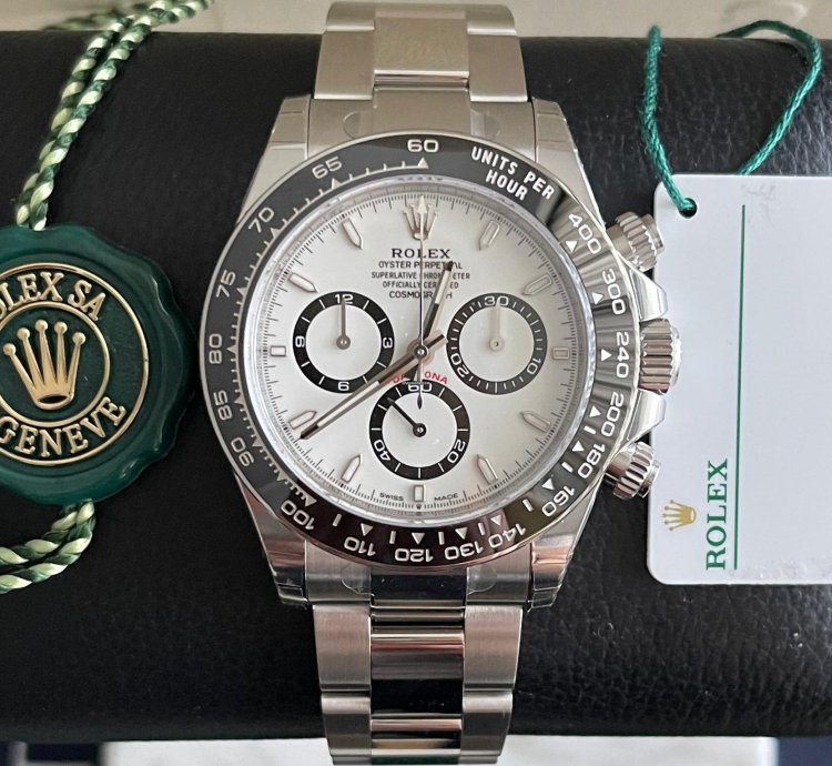 Rolex Daytona White 126500ln New Full Stickers