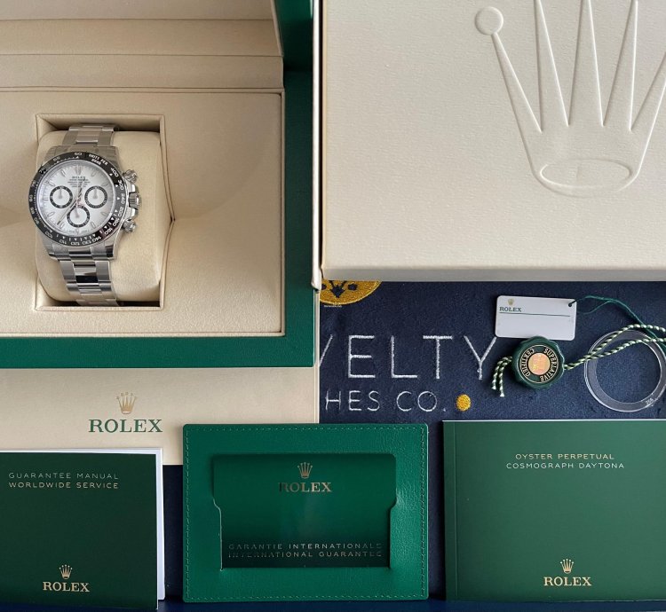 Rolex Daytona White 126500ln New Full Stickers