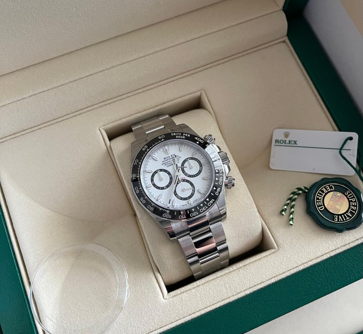 Rolex Daytona White 126500ln New Full Stickers