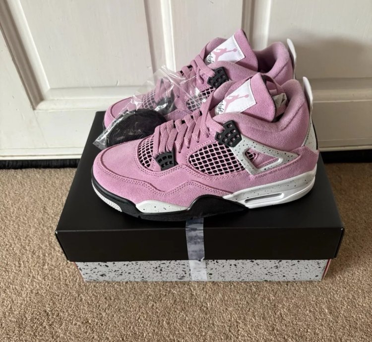 Jordan 4 Retro Orchid womens