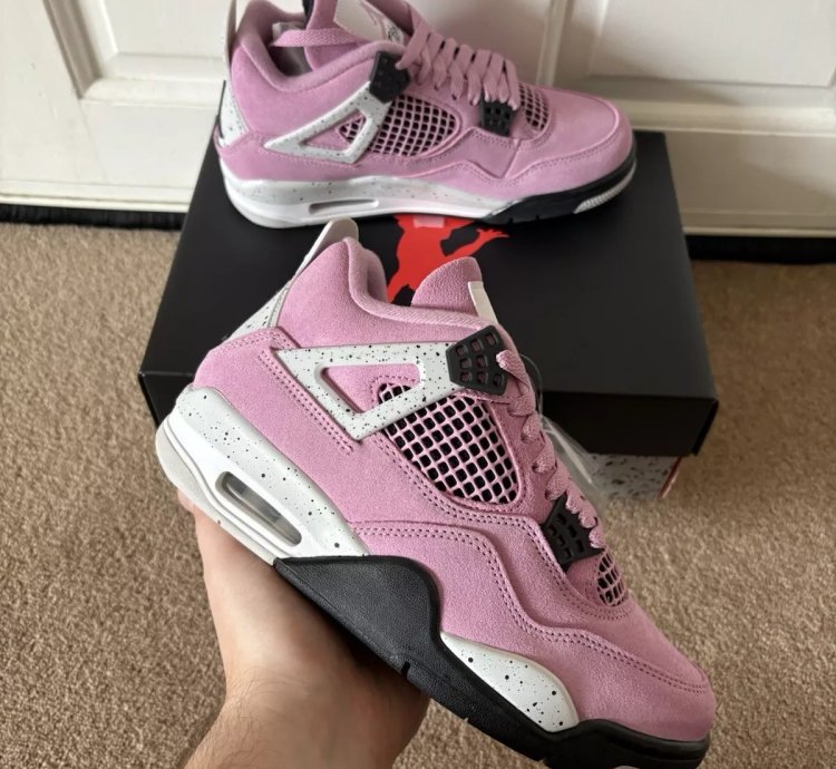 Jordan 4 Retro Orchid womens