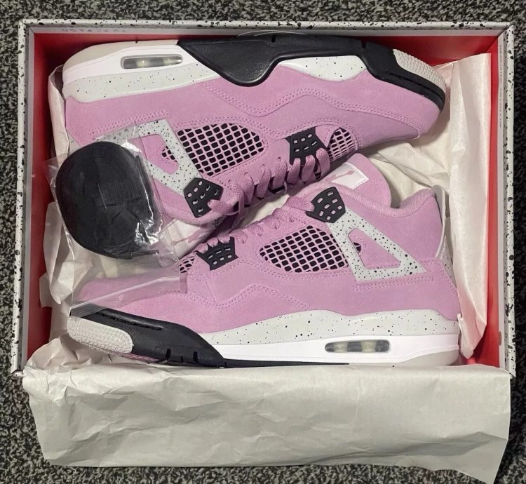Jordan 4 Retro Orchid womens