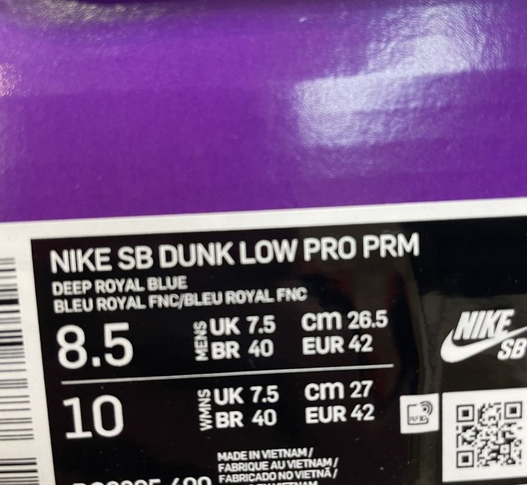 Size 8 5 Nike Sb Dunk Low La Dodgers Mlb Party Pack