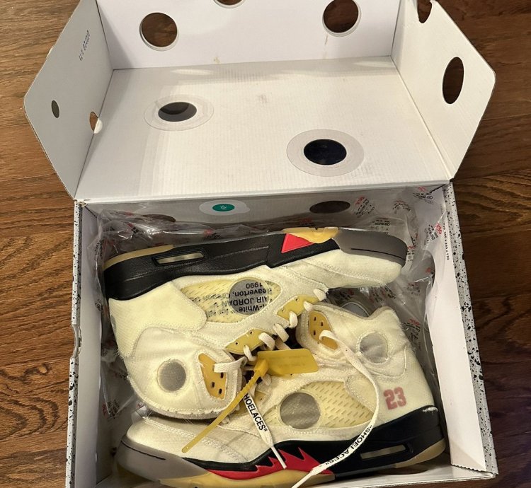 Nike Air Jordan 5 Off White Sail