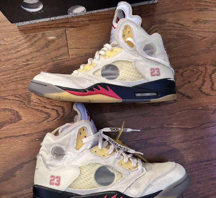 Nike Air Jordan 5 Off White Sail