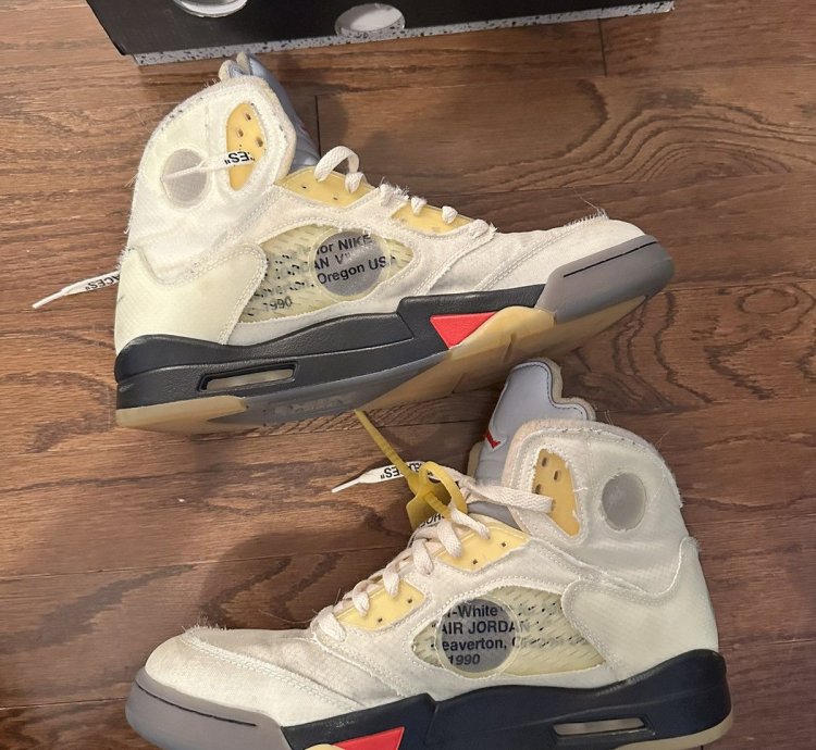 Nike Air Jordan 5 Off White Sail
