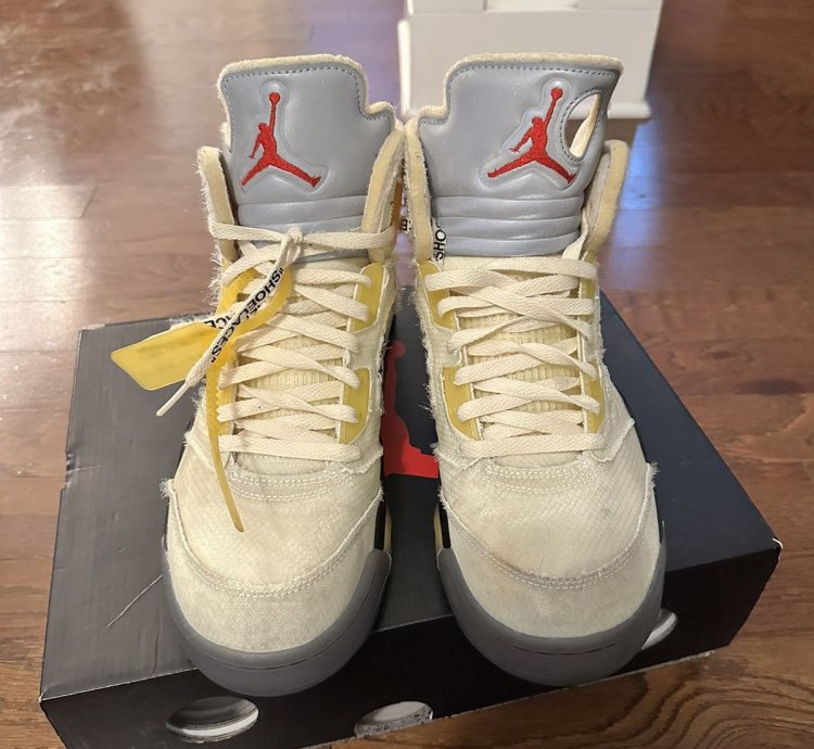 Nike Air Jordan 5 Off White Sail