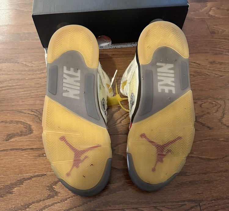 Nike Air Jordan 5 Off White Sail