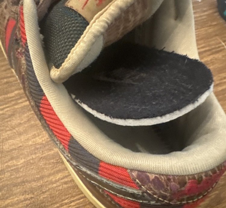 Size 9 5 - Nike Sb Dunk Low Freddy Kruger Used read Desc