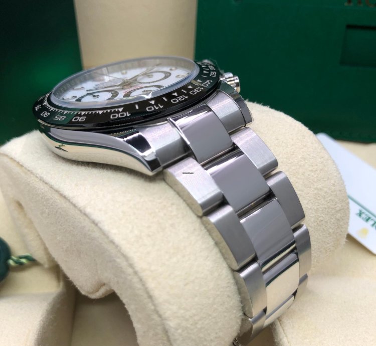 Rolex Daytona White Ceramic Stainless Steel 2023
