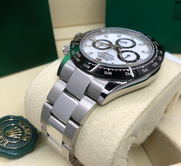 Rolex Daytona White Ceramic Stainless Steel 2023