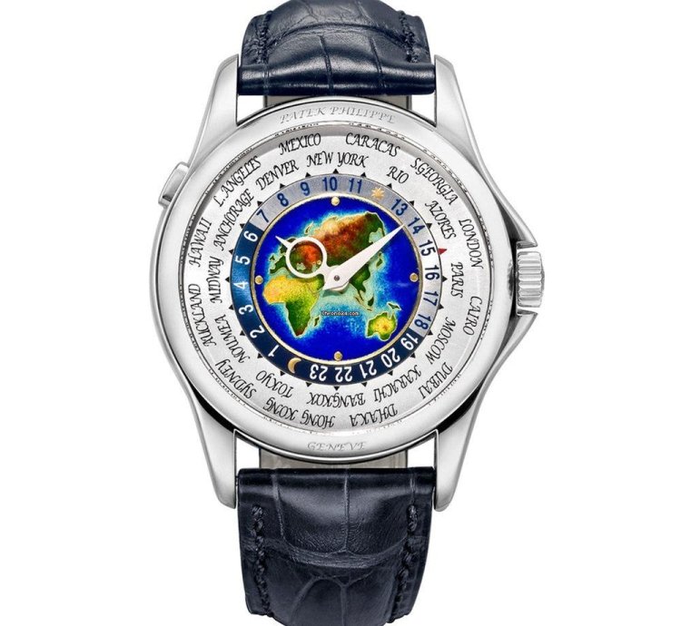 Patek Philippe World Time Cloisonne 5131g Pre-owned