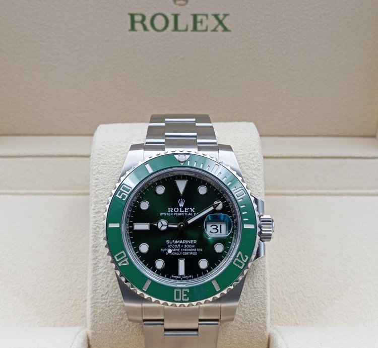 Rolex Submariner Date 116610lv Hulk New 2020 Full Set