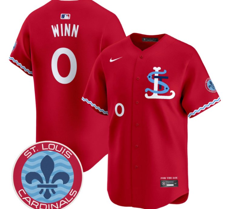 Masyn Winn Jersey 0 St Louis Cardinals City Connect Vapor Premier Limited Stitched