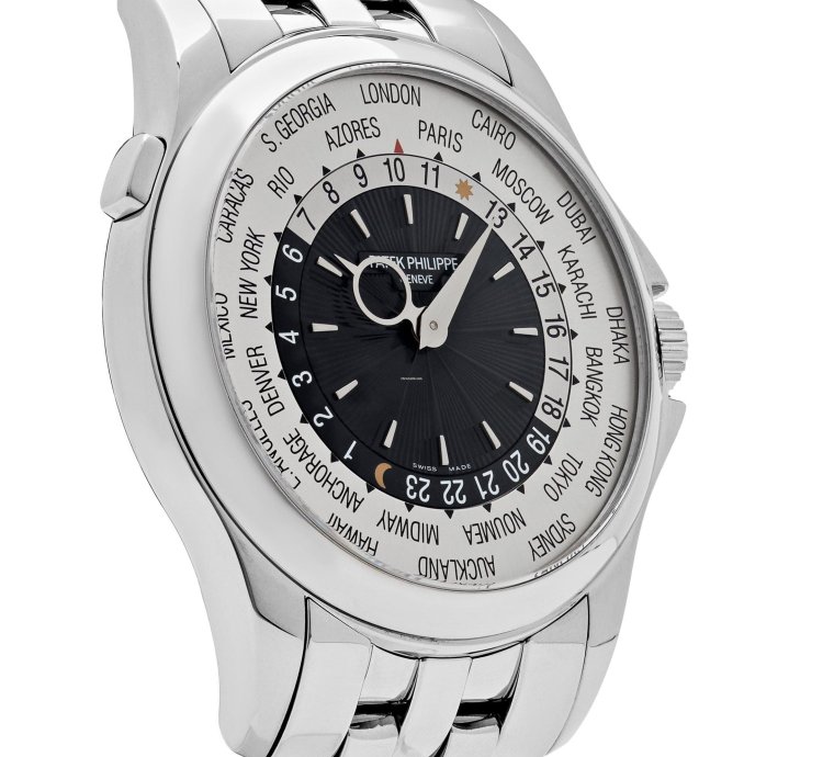 Patek Philippe World Time Complications 5130 1g-010 World Time White Gold