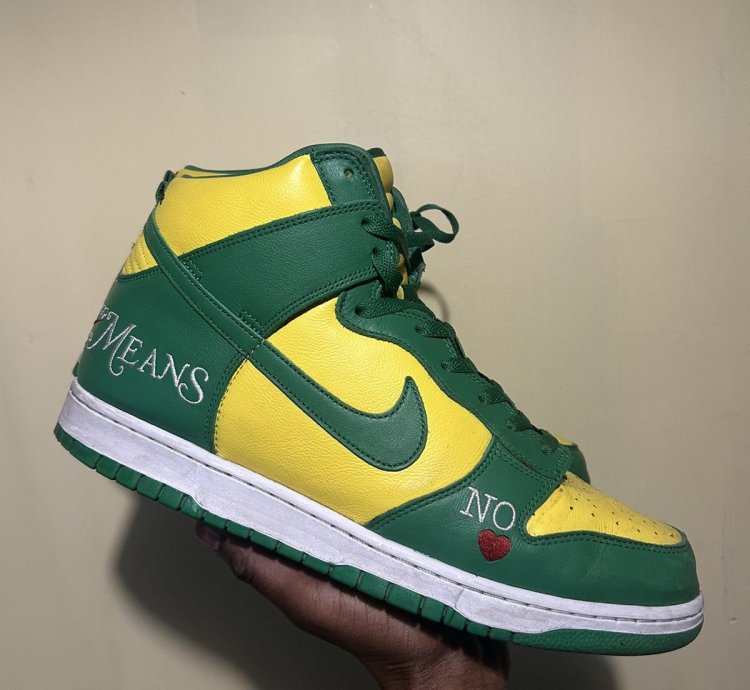 Supreme Dunk High Sb By Any Means - Brazil
