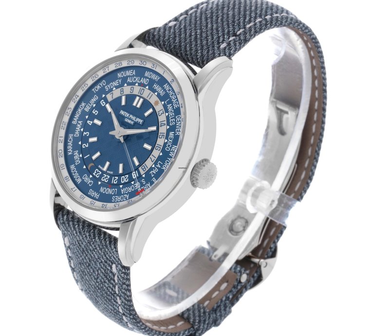 Patek Philippe World Time Complications Le White Gold Mens Watch 5330g