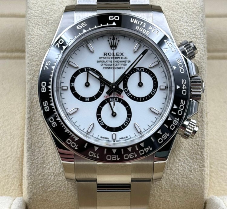 Rolex Daytona White Dial 126500ln Unworn 2024