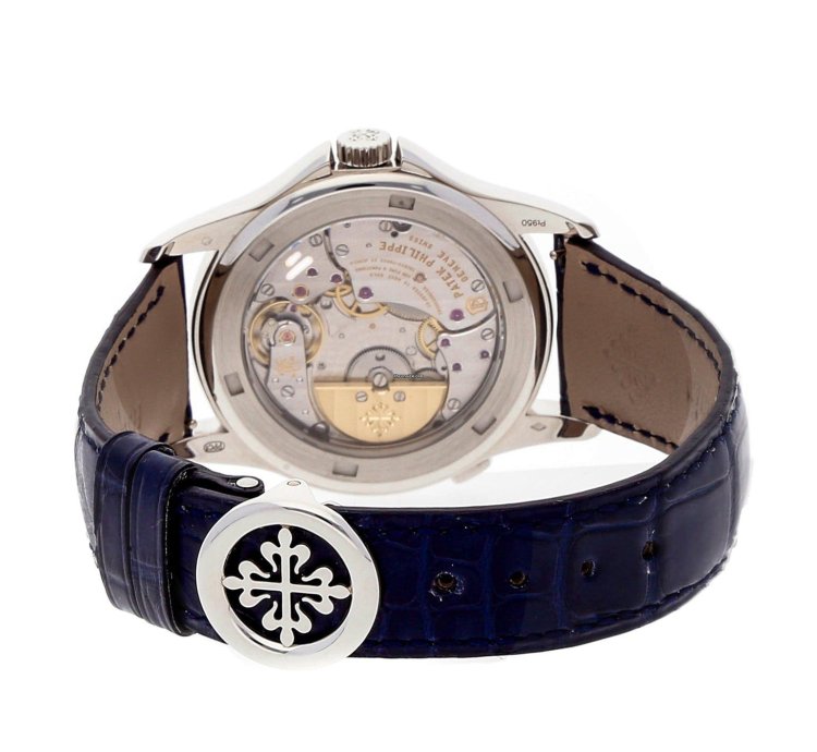 Patek Philippe World Time Complications Platinum Mens Watch