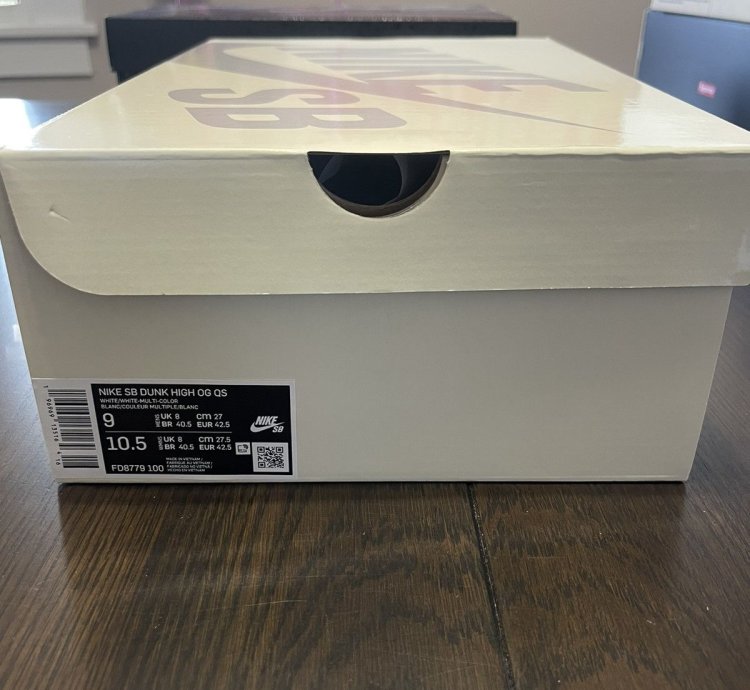Supreme Nike Sb Dunk High Og Qs Rammellzee